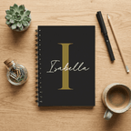 Personalised A5 Spiral Notebook Bespoke Heirloom Edition - Make It Personal Gift Co