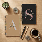 Personalised A5 Spiral Notebook Modern Elegance Edition - Make It Personal Gift Co