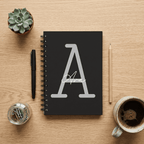 Personalised A5 Spiral Notebook Timeless Classic Edition - Make It Personal Gift Co