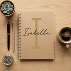 Personalised A5 Spiral Notebook Timeless Classic Edition - Make It Personal Gift Co