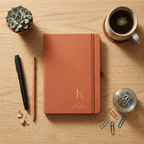 Personalised A5 Vegan Leather Journal Bespoke Heirloom Edition - Make It Personal Gift Co