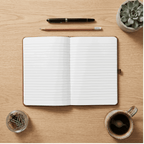 Personalised A5 Vegan Leather Journal Bold Contemporary Edition - Make It Personal Gift Co