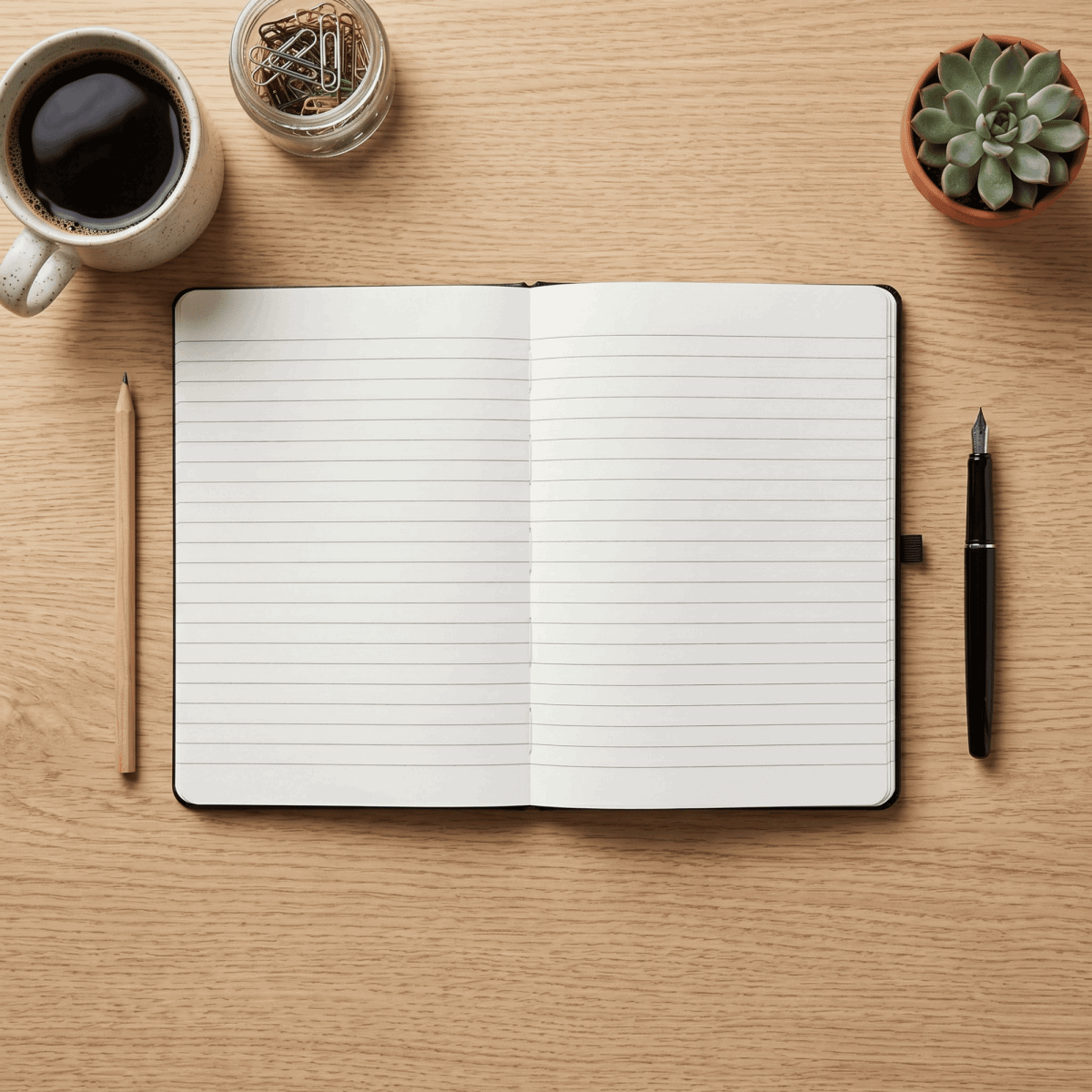Personalised A5 Vegan Leather Journal Bold Contemporary Edition - Make It Personal Gift Co