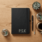 Personalised A5 Vegan Leather Journal Bold Contemporary Edition - Make It Personal Gift Co