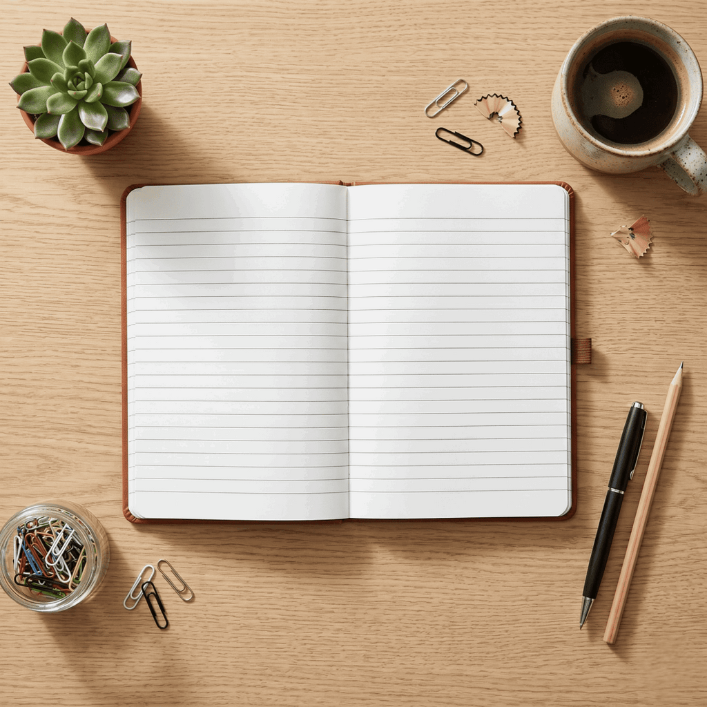 Personalised A5 Vegan Leather Journal Timeless Classic Edition - Make It Personal Gift Co