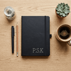 Personalised A5 Vegan Leather Journal Timeless Classic Edition - Make It Personal Gift Co
