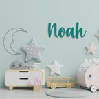 Personalised Acrylic Kids Name Sign – Custom Nursery Wall Plaque - Make It Personal Gift Co