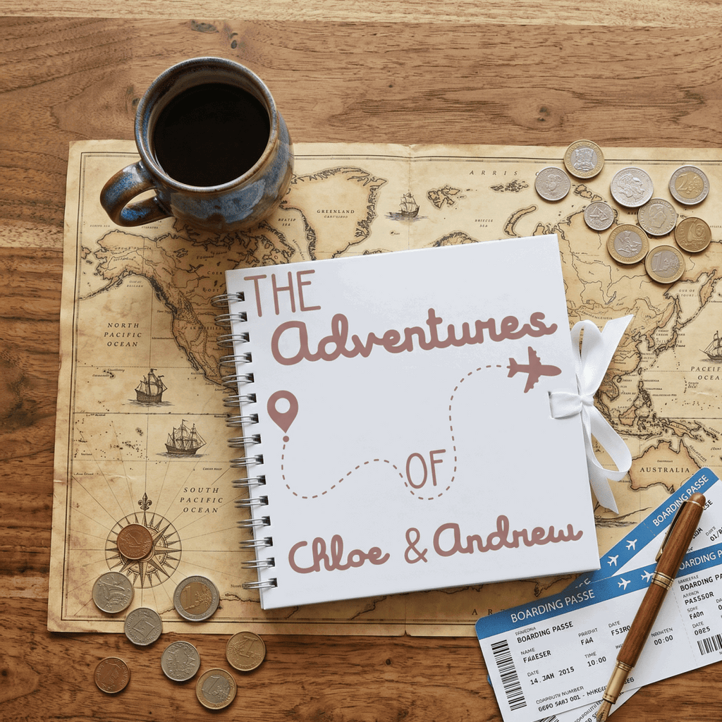 Personalised Aeroplane Travel Journal - Make It Personal Gift Co