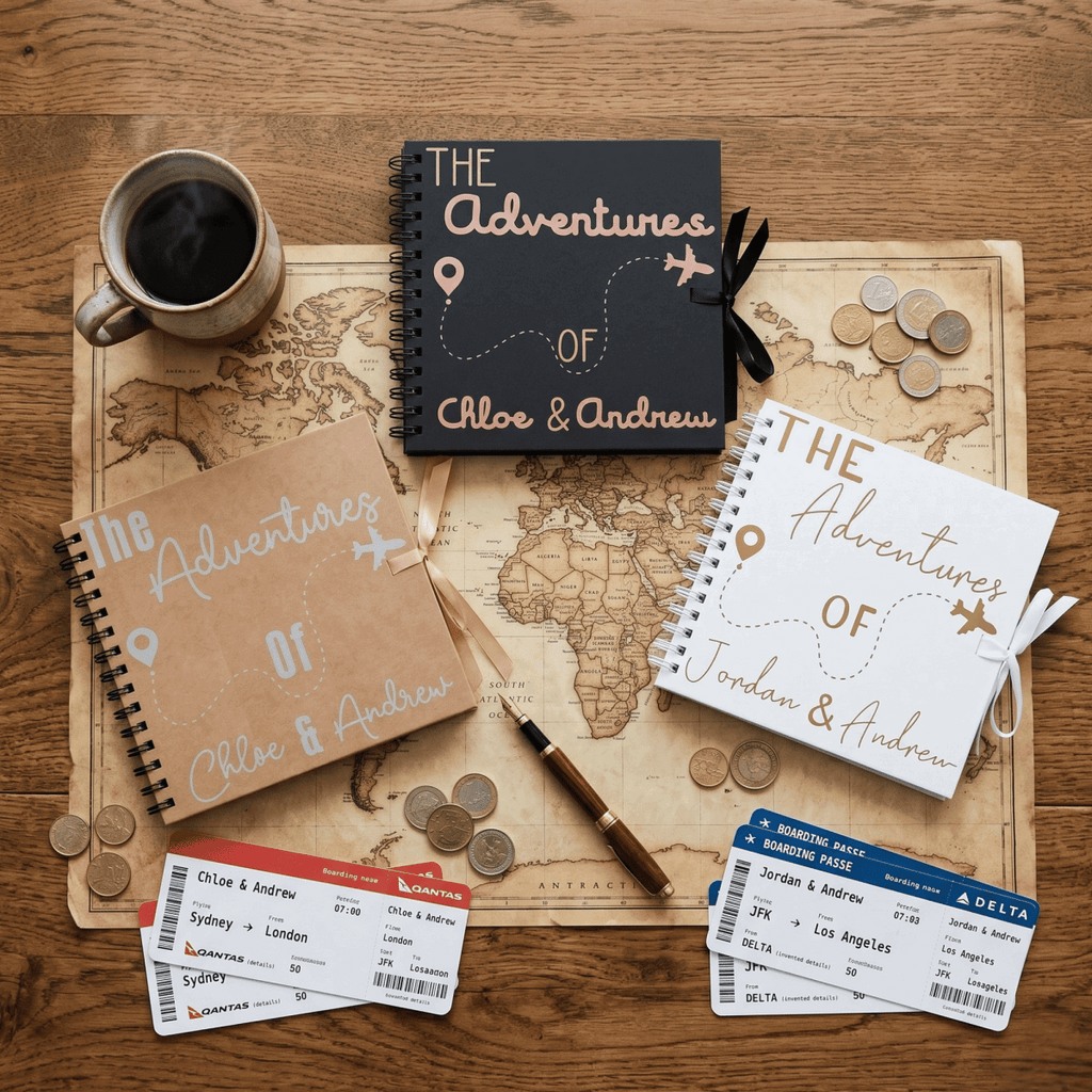 Personalised Aeroplane Travel Journal - Make It Personal Gift Co