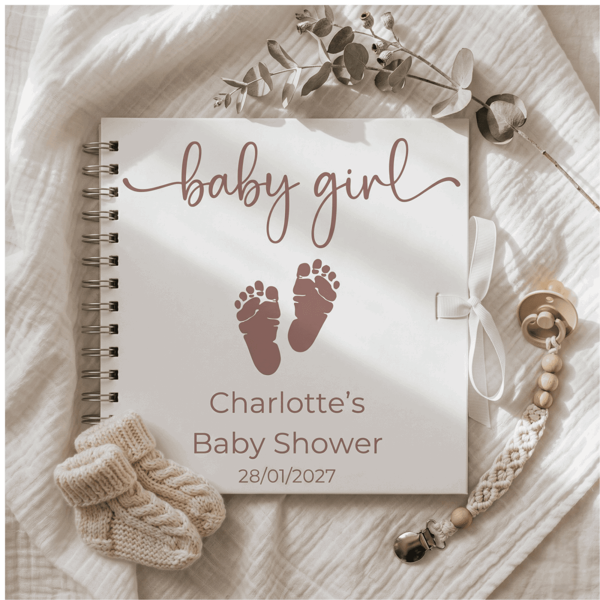 Personalised Baby Memory Album - Make It Personal Gift Co