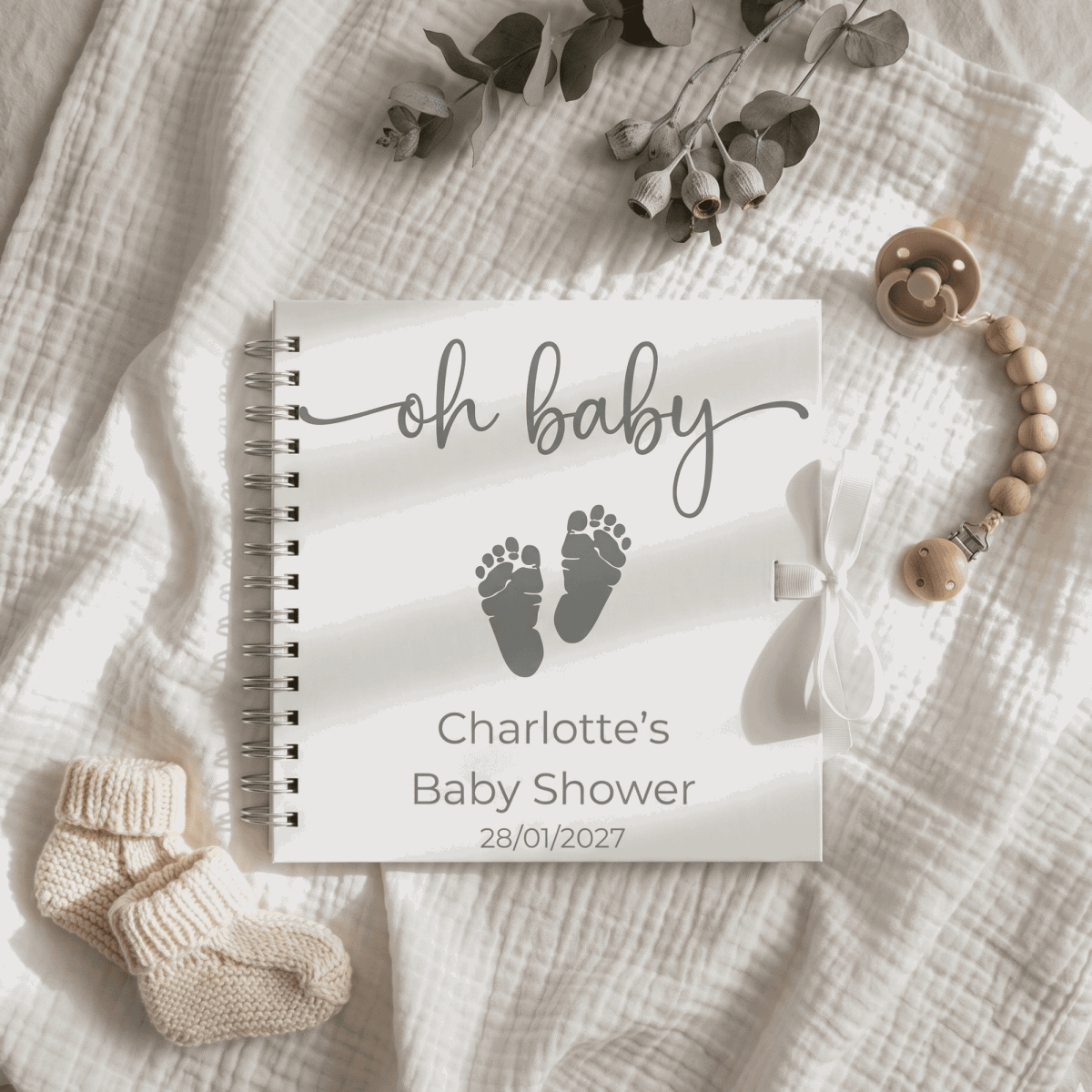 Personalised Baby Memory Album - Make It Personal Gift Co