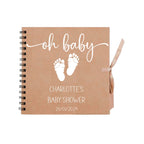 Personalised Baby Scrapbook Album | 8x8 Boutique Size - Make It Personal Gift Co