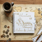 Personalised Campervan Travel Journal - Make It Personal Gift Co