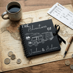 Personalised Caravan Travel Journal - Make It Personal Gift Co