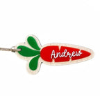 Personalised Carrot Easter Basket Tag – Custom 3D Layered Name Label - Make It Personal Gift Co