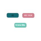 Personalised Engraved Name Badge – Custom Acrylic or Wood - Make It Personal Gift Co