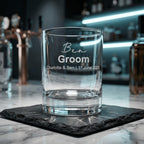 Personalised Engraved Wedding Party Shot Glass - Make It Personal Gift Co