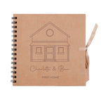 Personalised Home Renovation Photo Album | 8x8 Boutique Size - Make It Personal Gift Co