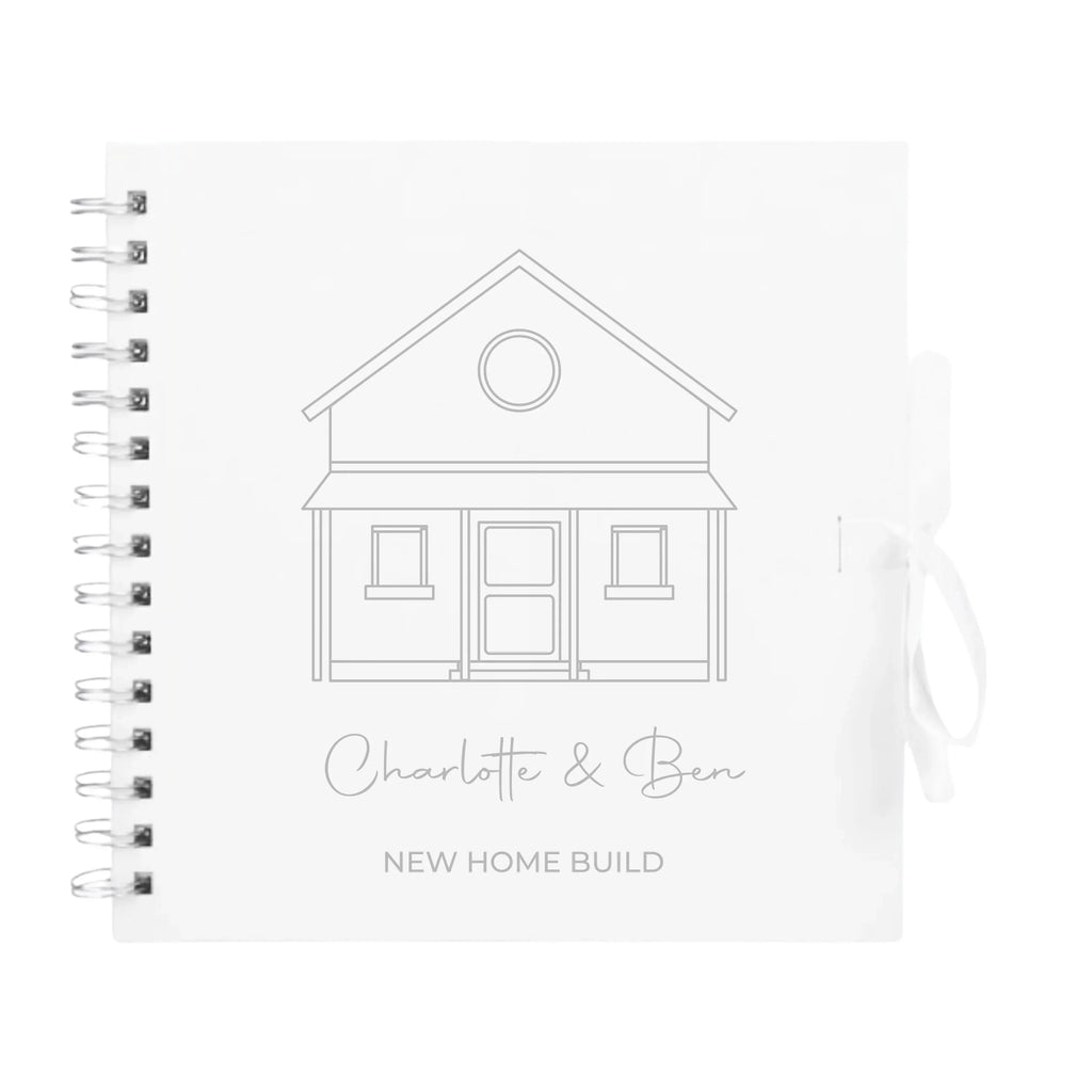 Personalised Home Renovation Photo Album | 8x8 Boutique Size - Make It Personal Gift Co