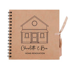 Personalised Home Renovation Photo Album | 8x8 Boutique Size - Make It Personal Gift Co
