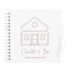 Personalised Home Renovation Photo Album | 8x8 Boutique Size - Make It Personal Gift Co