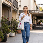 Personalised Initial Tote Bag: Modern Elegance Edition - Make It Personal Gift Co