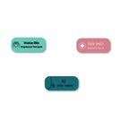 Personalised Medical Name Badge with Icon - Make It Personal Gift Co