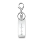 Personalised Music Heart Icon Code Keyring – Custom Scannable Keepsake - Make It Personal Gift Co