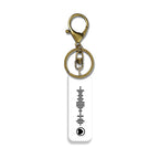 Personalised Music Heart Icon Code Keyring – Custom Scannable Keepsake - Make It Personal Gift Co