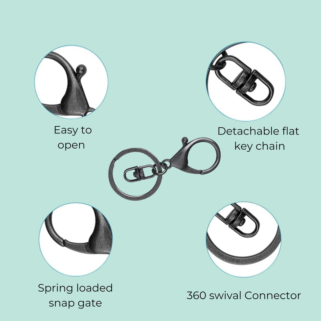 Personalised Play Button Music Keyring – Custom Scannable Song Keychain - Make It Personal Gift Co