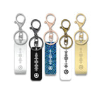 Personalised Play Button Music Keyring – Custom Scannable Song Keychain - Make It Personal Gift Co