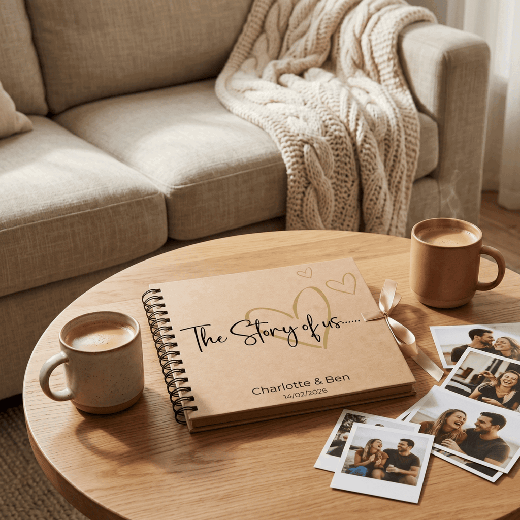Personalised Story Of Us Photo Album - Make It Personal Gift Co