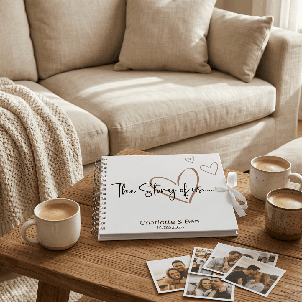Personalised Story Of Us Photo Album - Make It Personal Gift Co