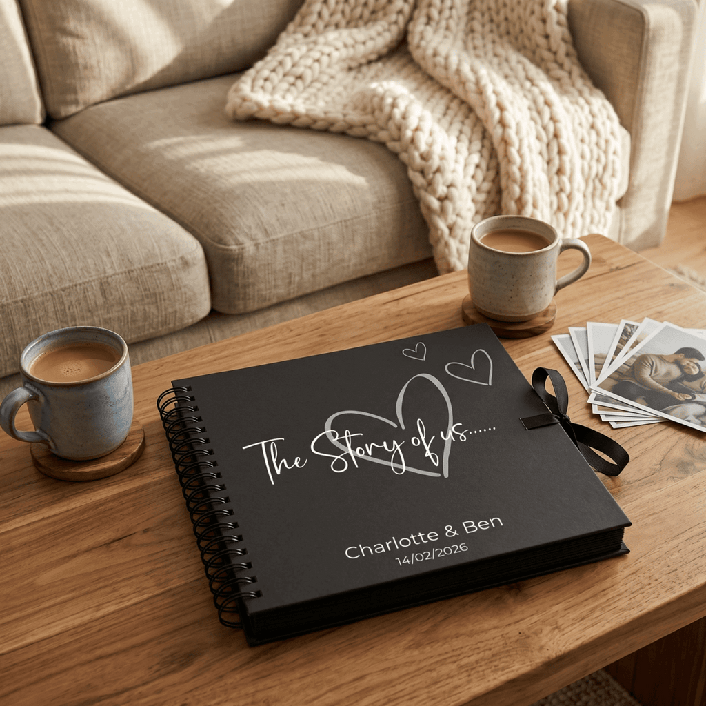 Personalised Story Of Us Photo Album - Make It Personal Gift Co