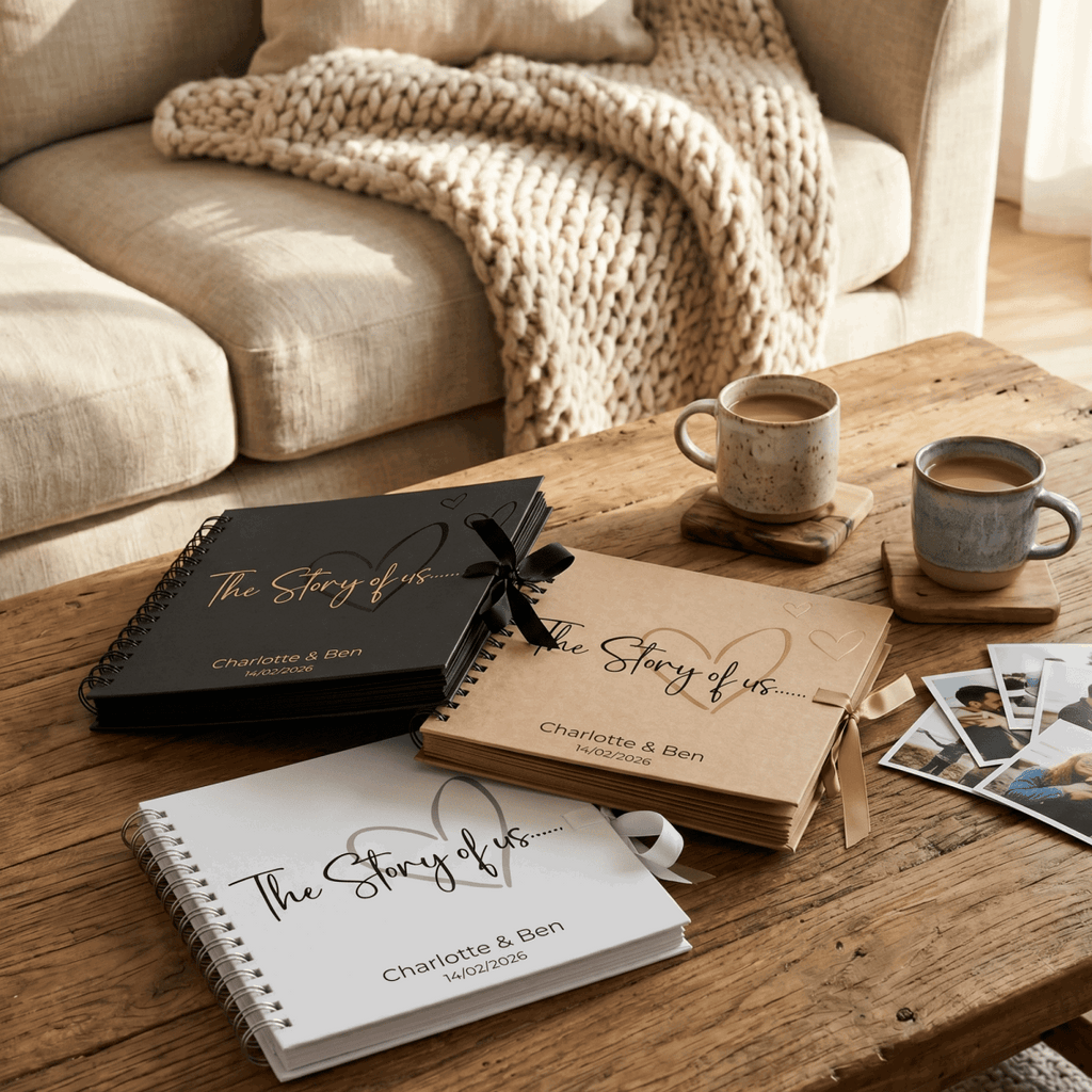 Personalised Story Of Us Photo Album - Make It Personal Gift Co