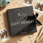 Personalised Timeless Classic Birthday Album Guestbook - Make It Personal Gift Co