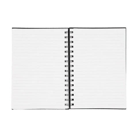 Romantic Personalised A5 Spiral Notebook | 160 Page Cursive Layered Design - Make It Personal Gift Co